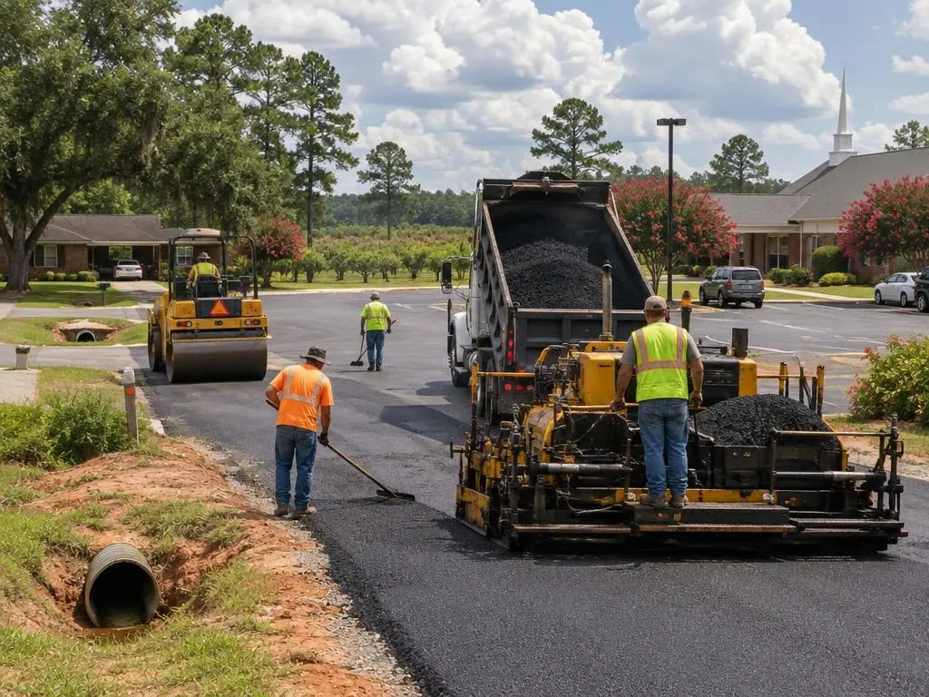Commercial Paving in Warner Robins, GA